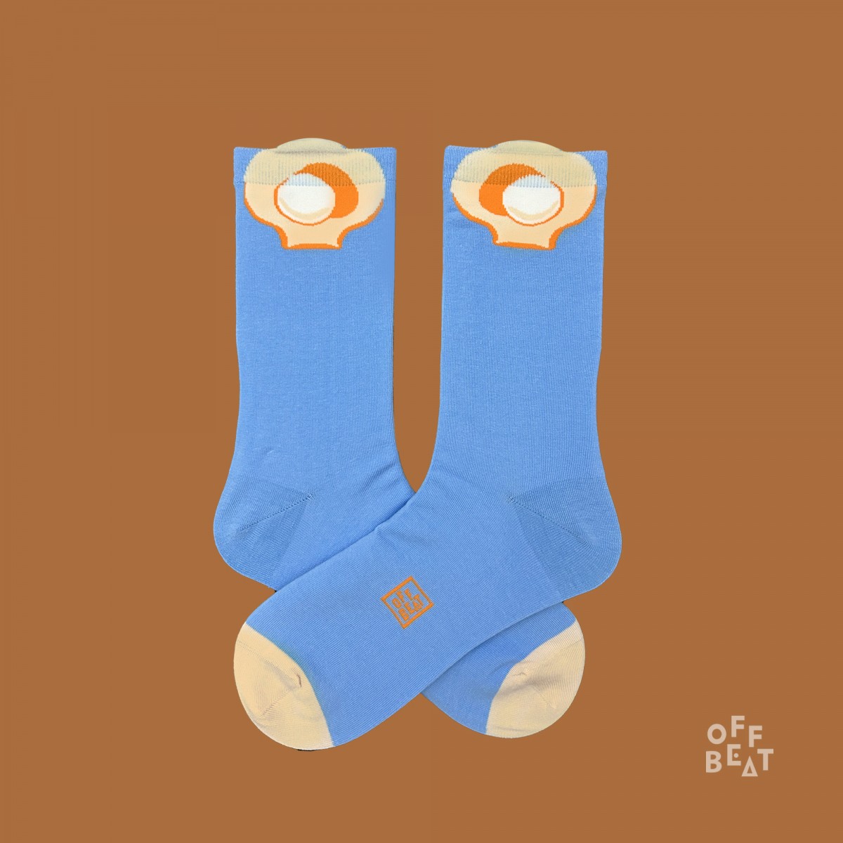 Pop-Out Jakobsmuschel Socken von Offbeat