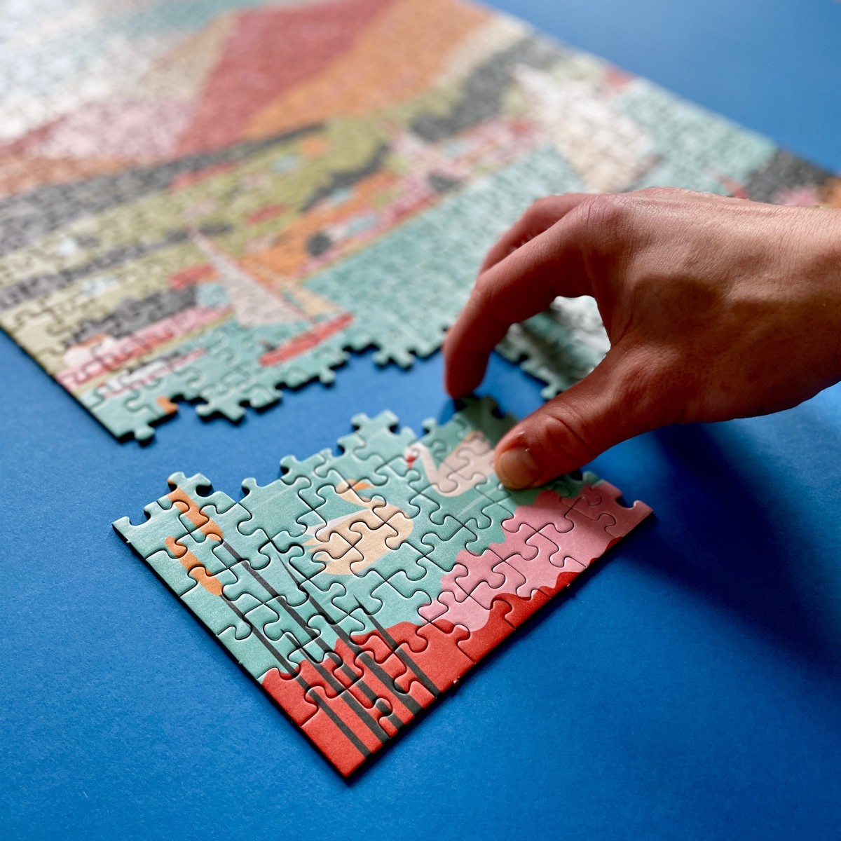 Das Puzzle Kollektiv - Puzzle "Scheena Gruaß" 500 Teile