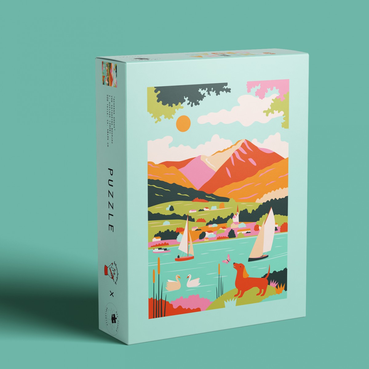 Das Puzzle Kollektiv - Puzzle "Scheena Gruaß" 500 Teile