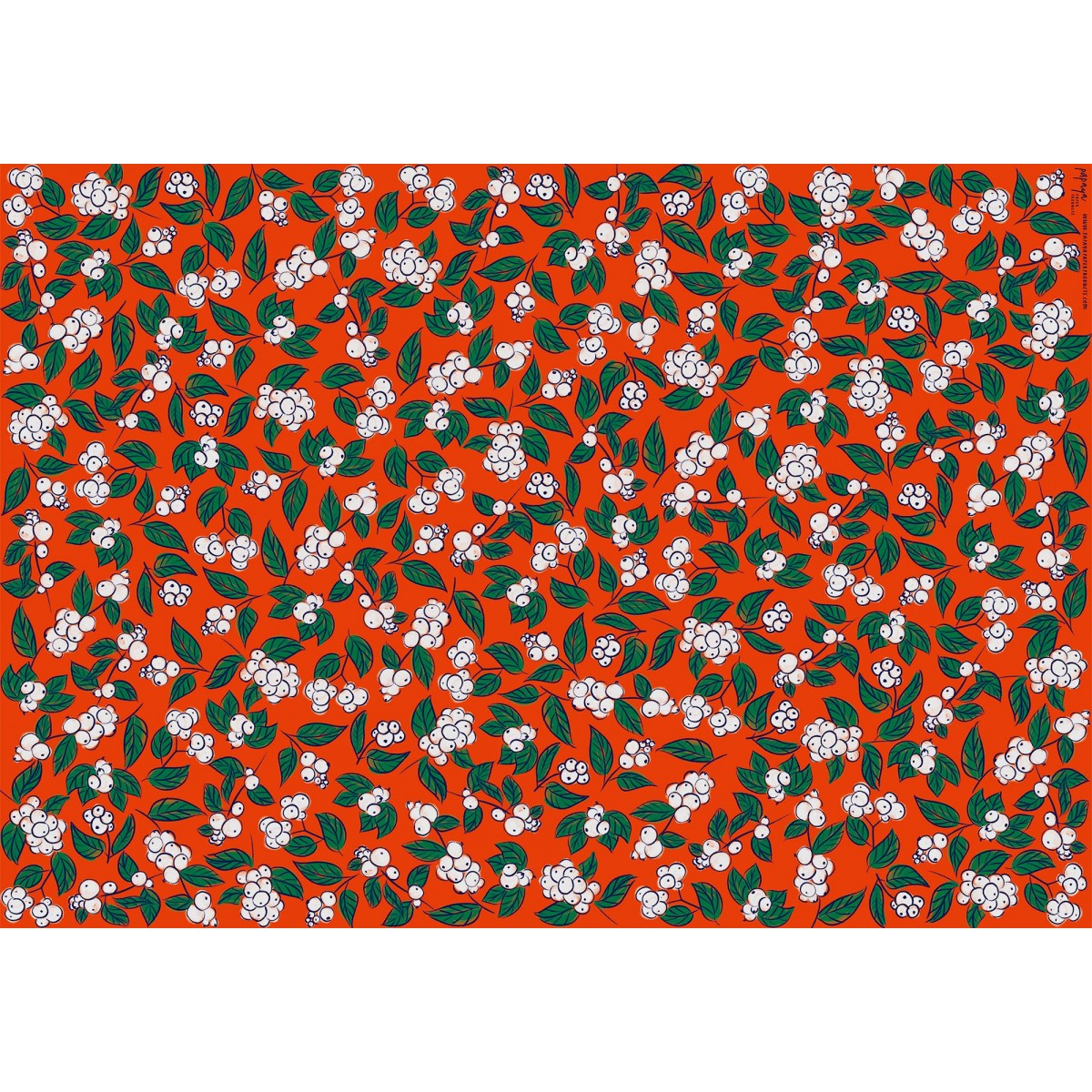 4er Set Geschenkpapier // Papaya paper products