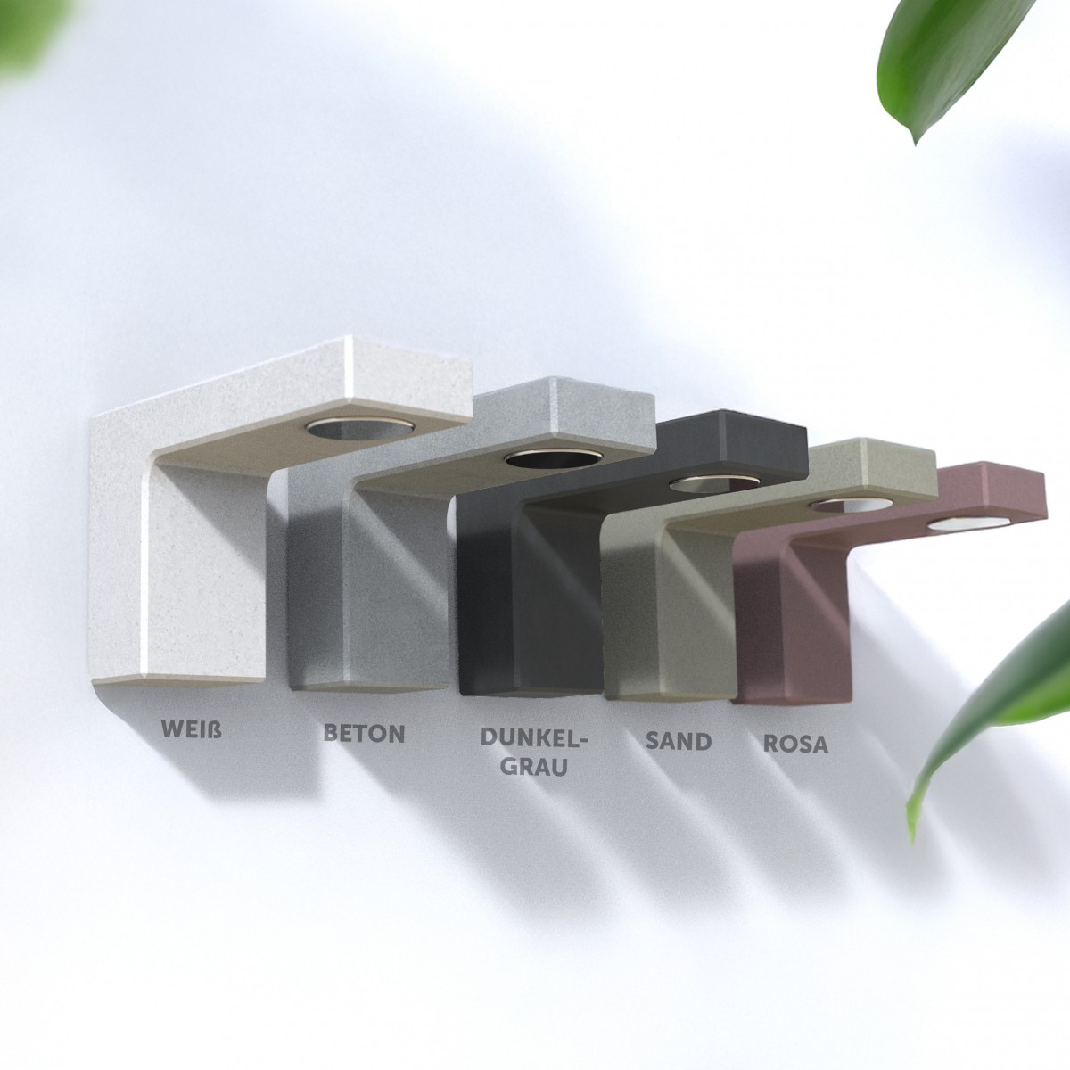 Magnetischer Seifenhalter aus Beton - von Grellroth Design