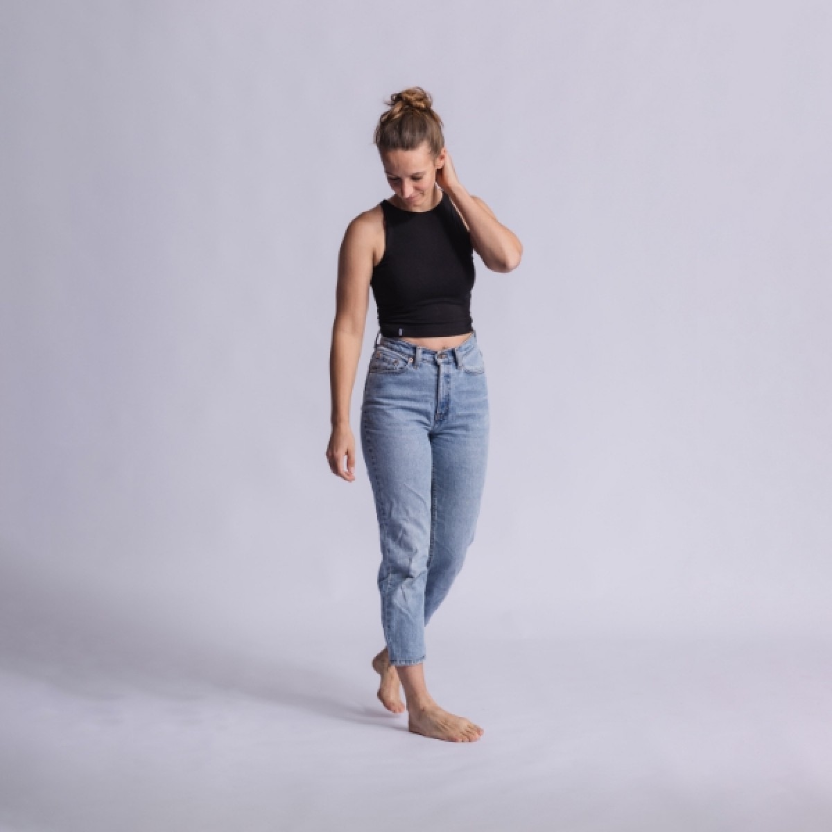 DRUCK STÜCK Cropped Top Jona Ü