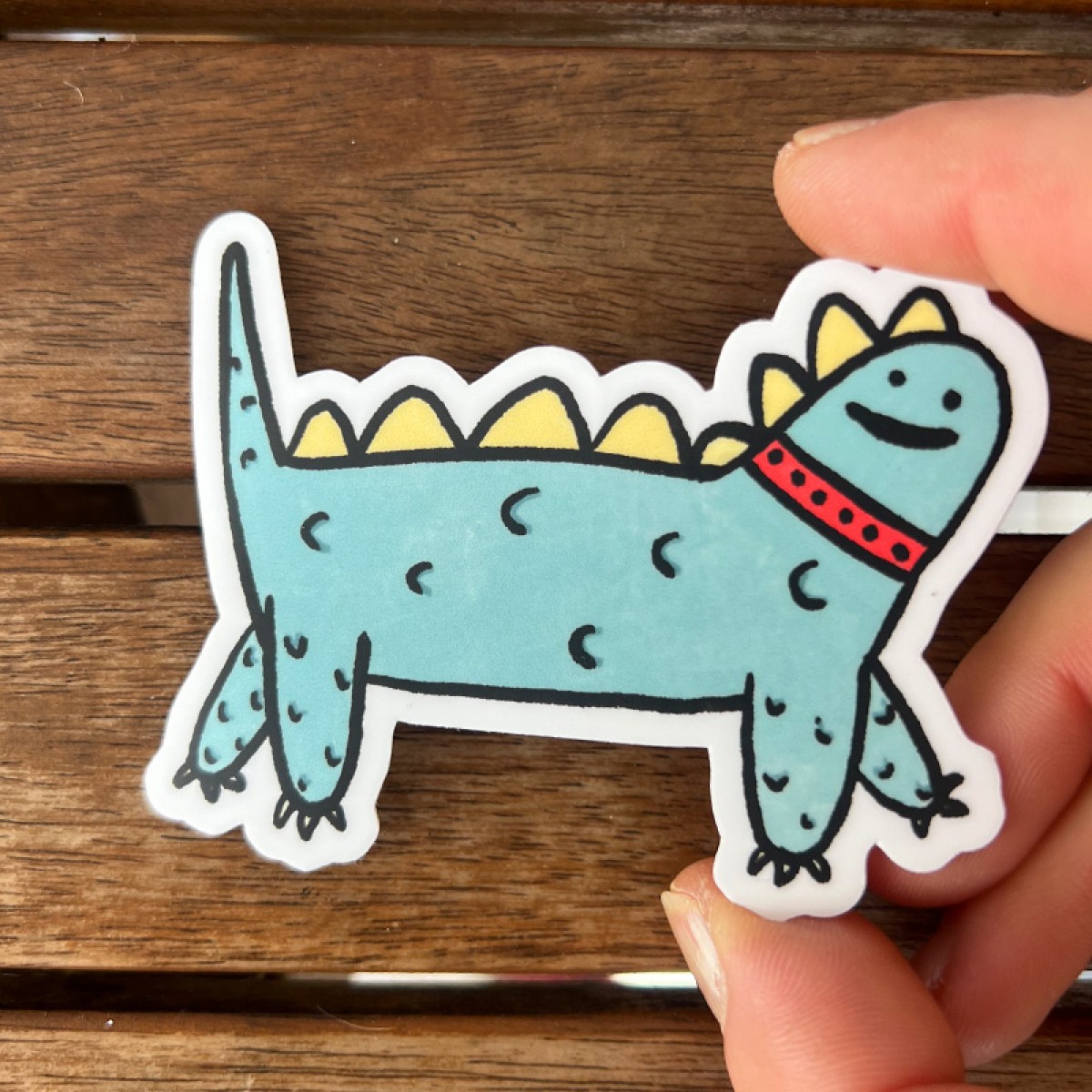 The Naughty District - Sticker »Dino Dog«