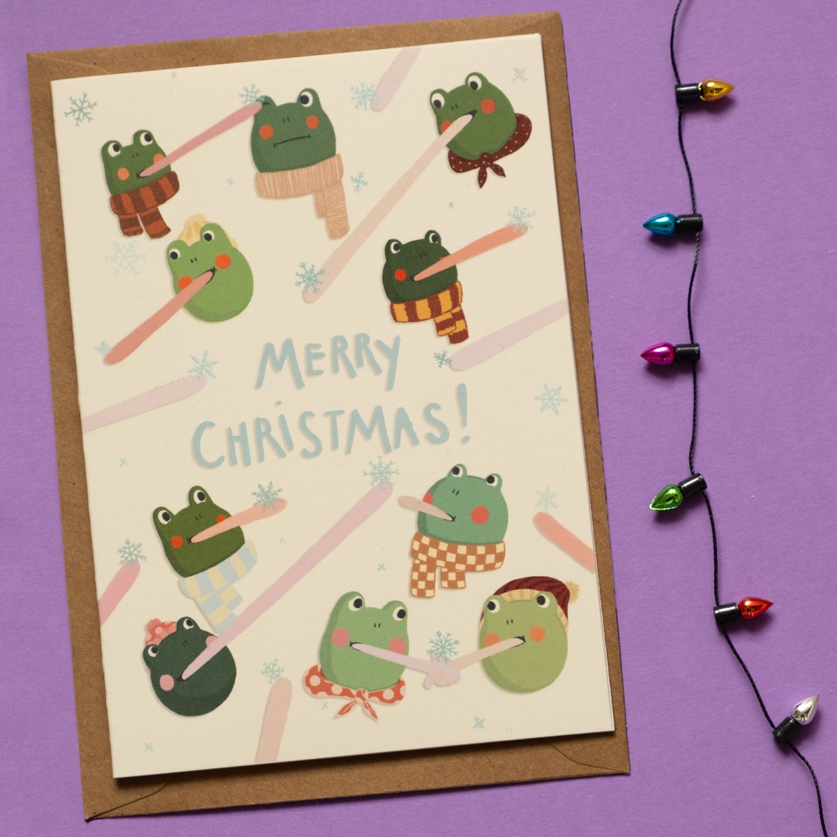 The Naughty District - Weihnachtskarten Set mit Tieren