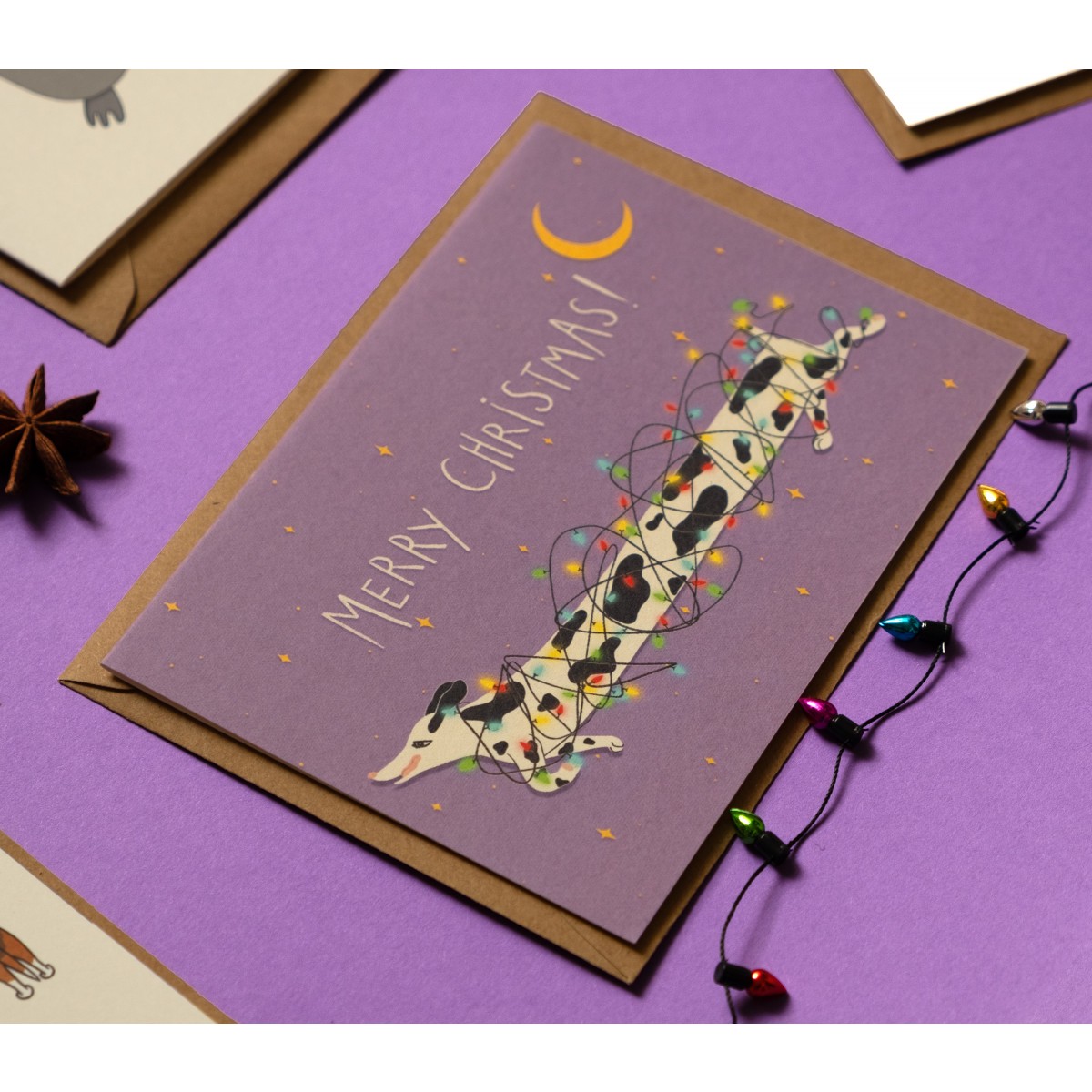 The Naughty District - Weihnachtskarten Set mit Tieren