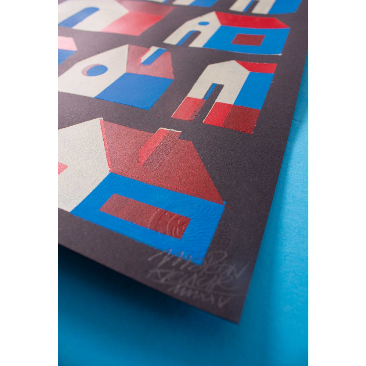 Martin Krusche - »Siedlung«, 29,7x42cm