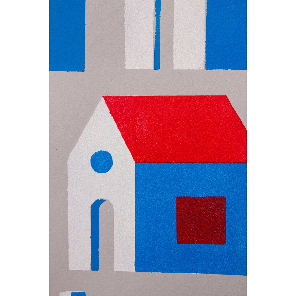 Martin Krusche - »Siedlung«, 29,7x42cm