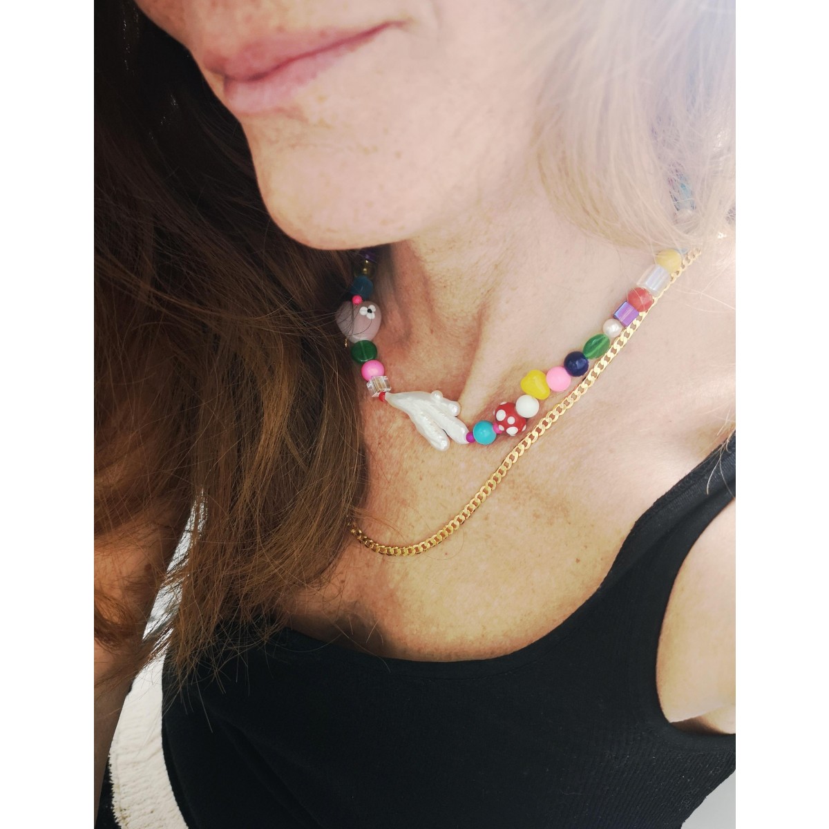 iloveblossom SKY AND SAND Halskette