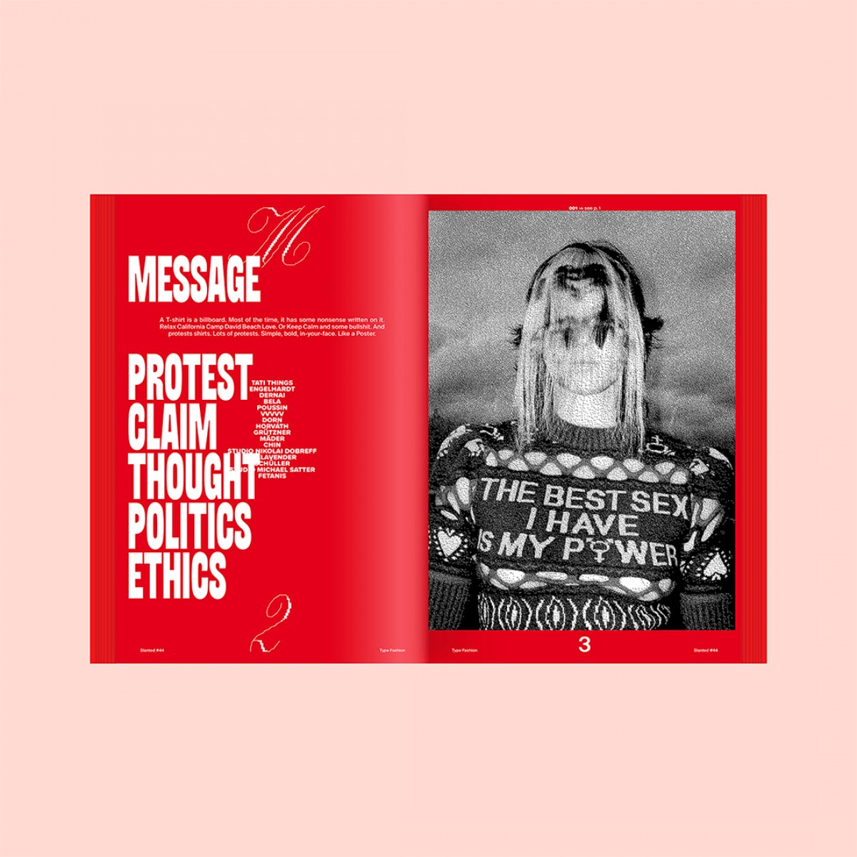 Slanted Magazine #44—Type Fashion