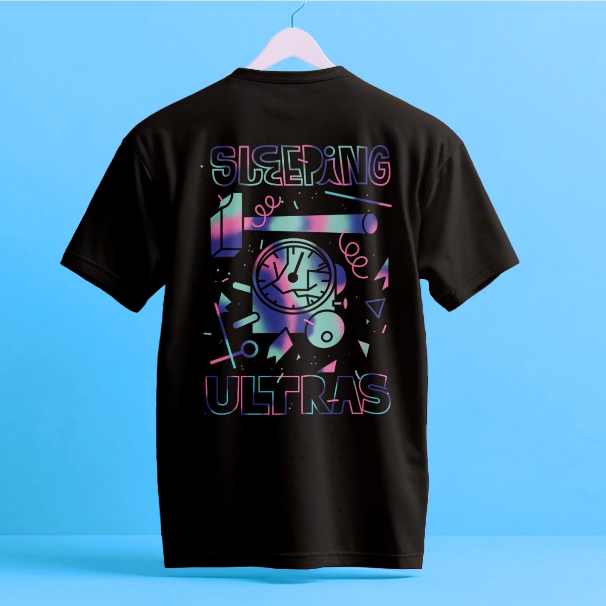 Martin Krusche - T-Shirt Black »Sleeping Ultras«