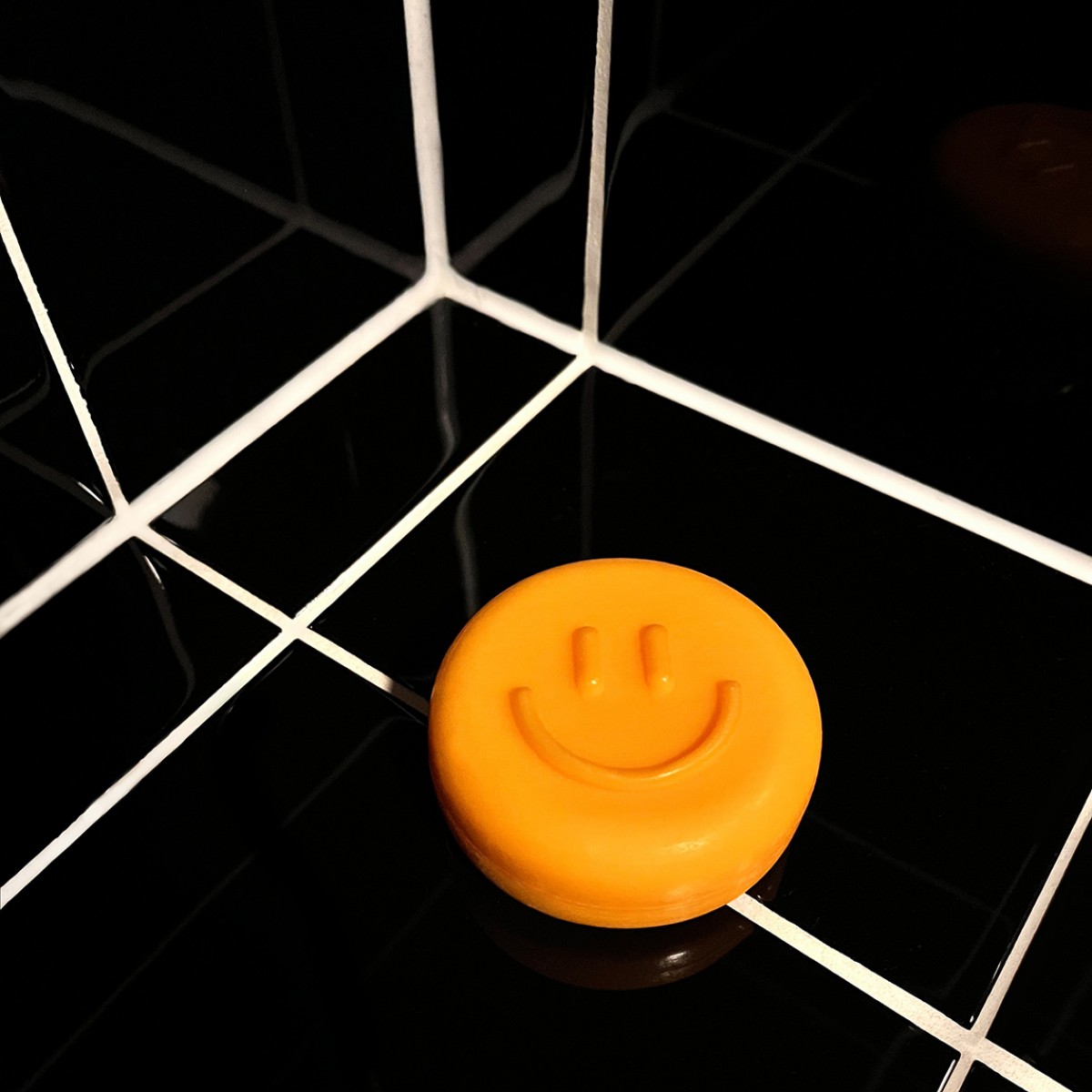 THE HAPPY SOAP - Smiley-Seife in orange