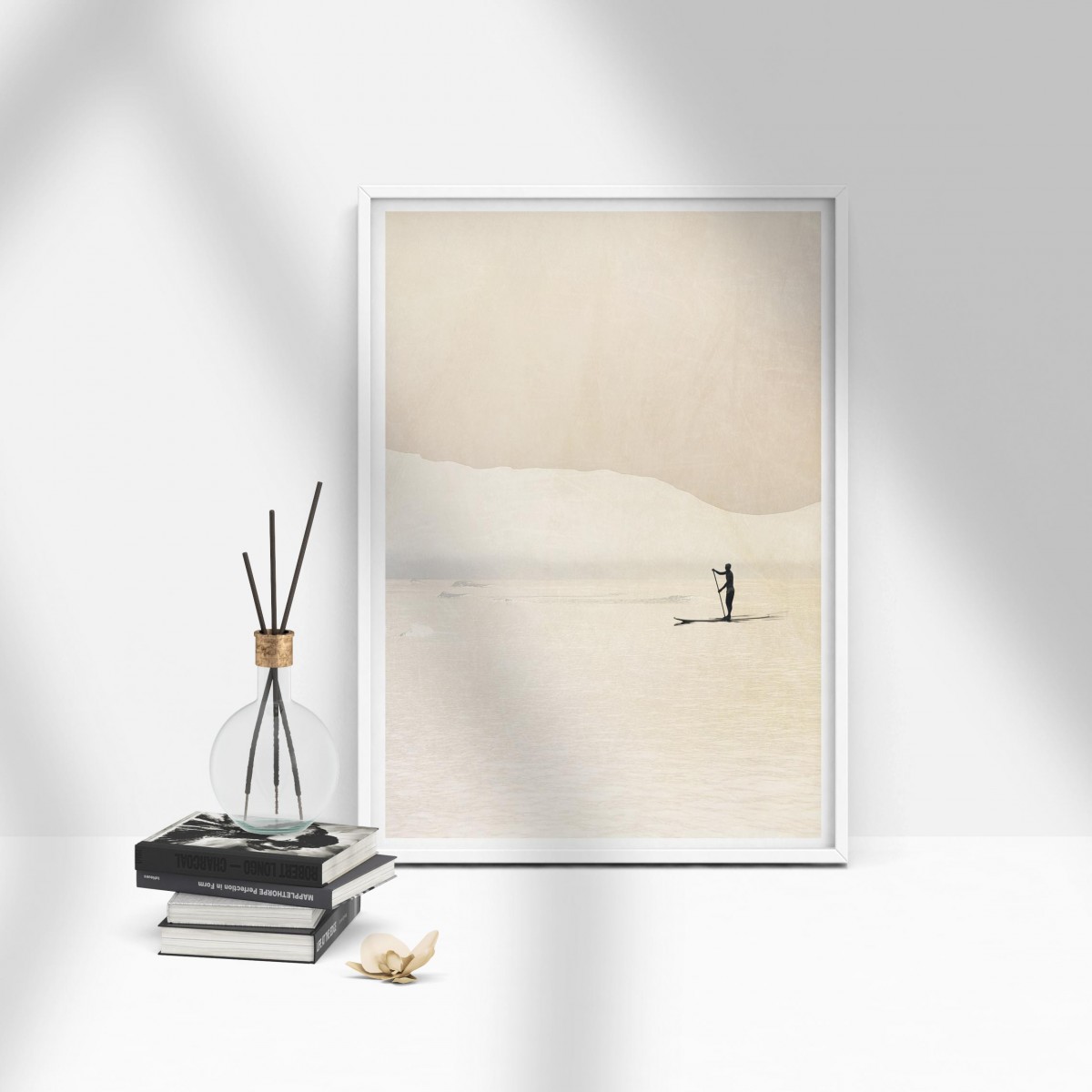 Amy & Kurt Berlin A4 Artprint "Stand up Paddler"