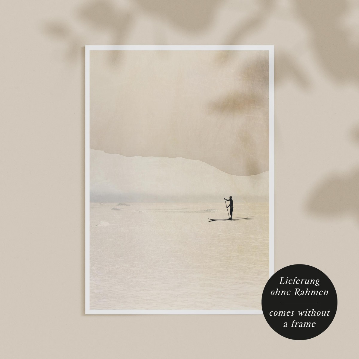 Amy & Kurt Berlin A4 Artprint "Stand up Paddler"