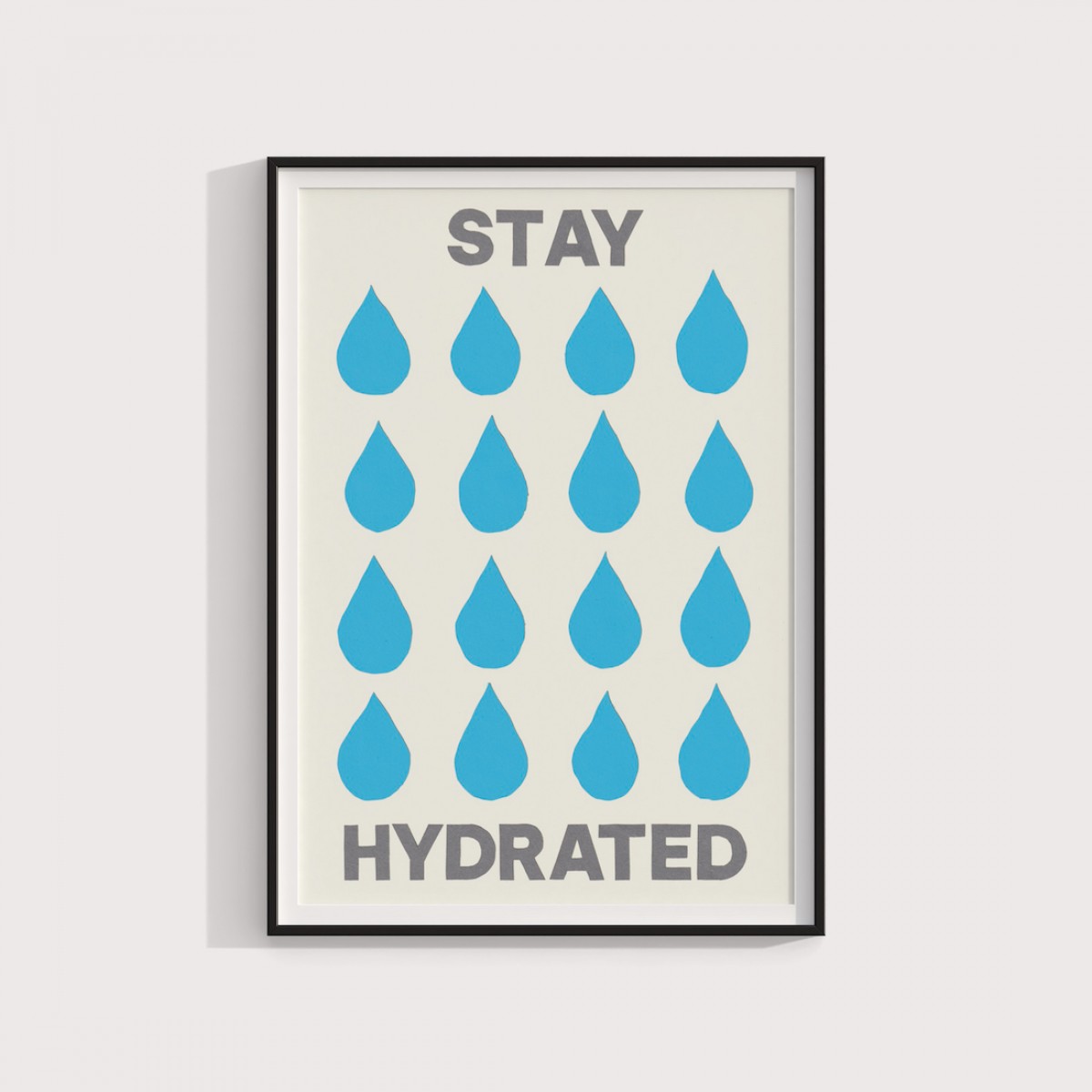 Stay hydrated – Print von Lavanda Posters
