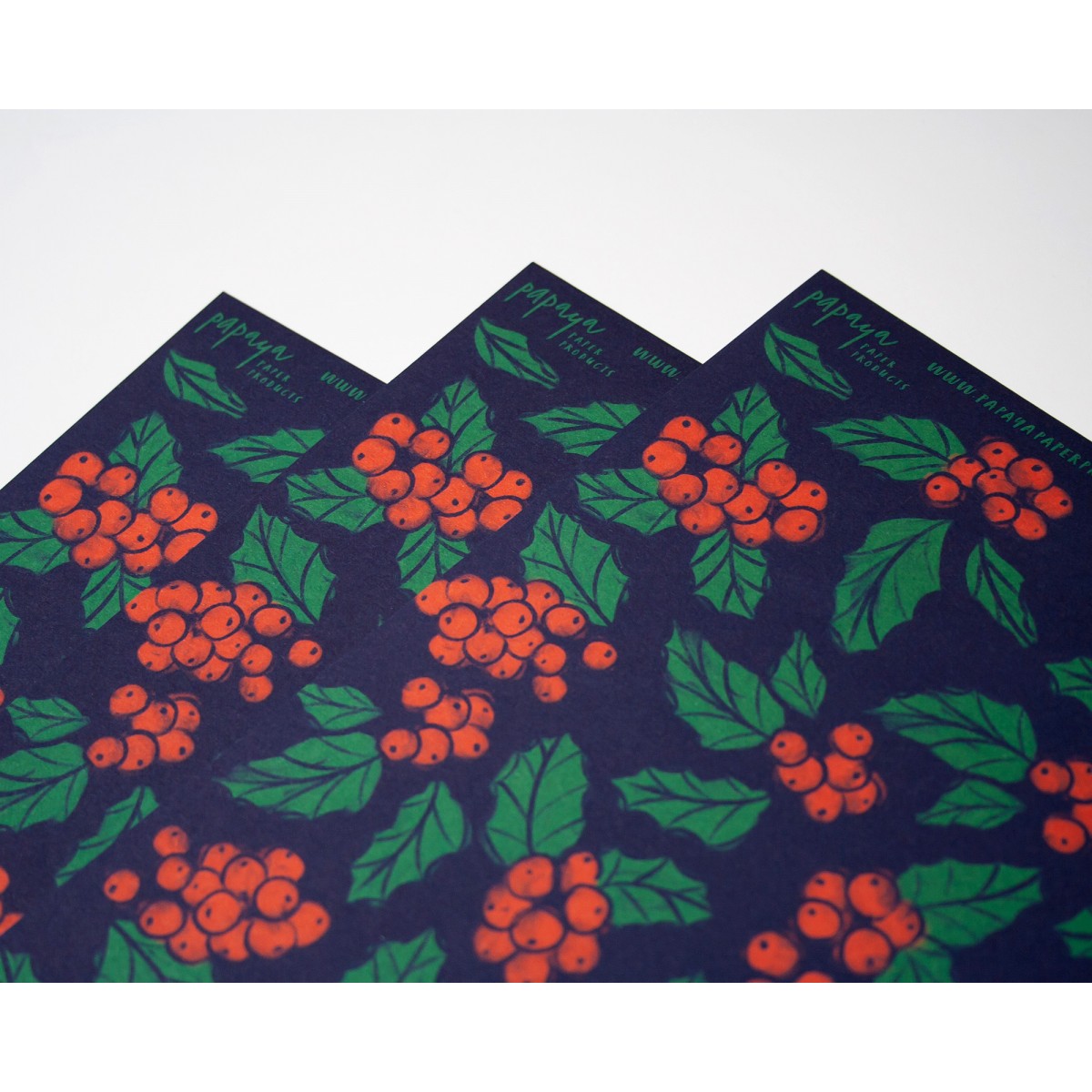4er Set Geschenkpapier // Papaya paper products