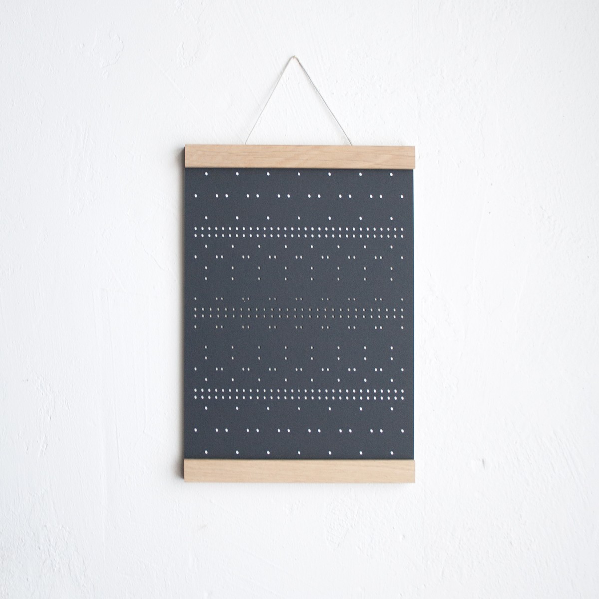KLEINWAREN / VON LAUFENBERG Das Stickposter mit Magnetischer Posterleiste A4