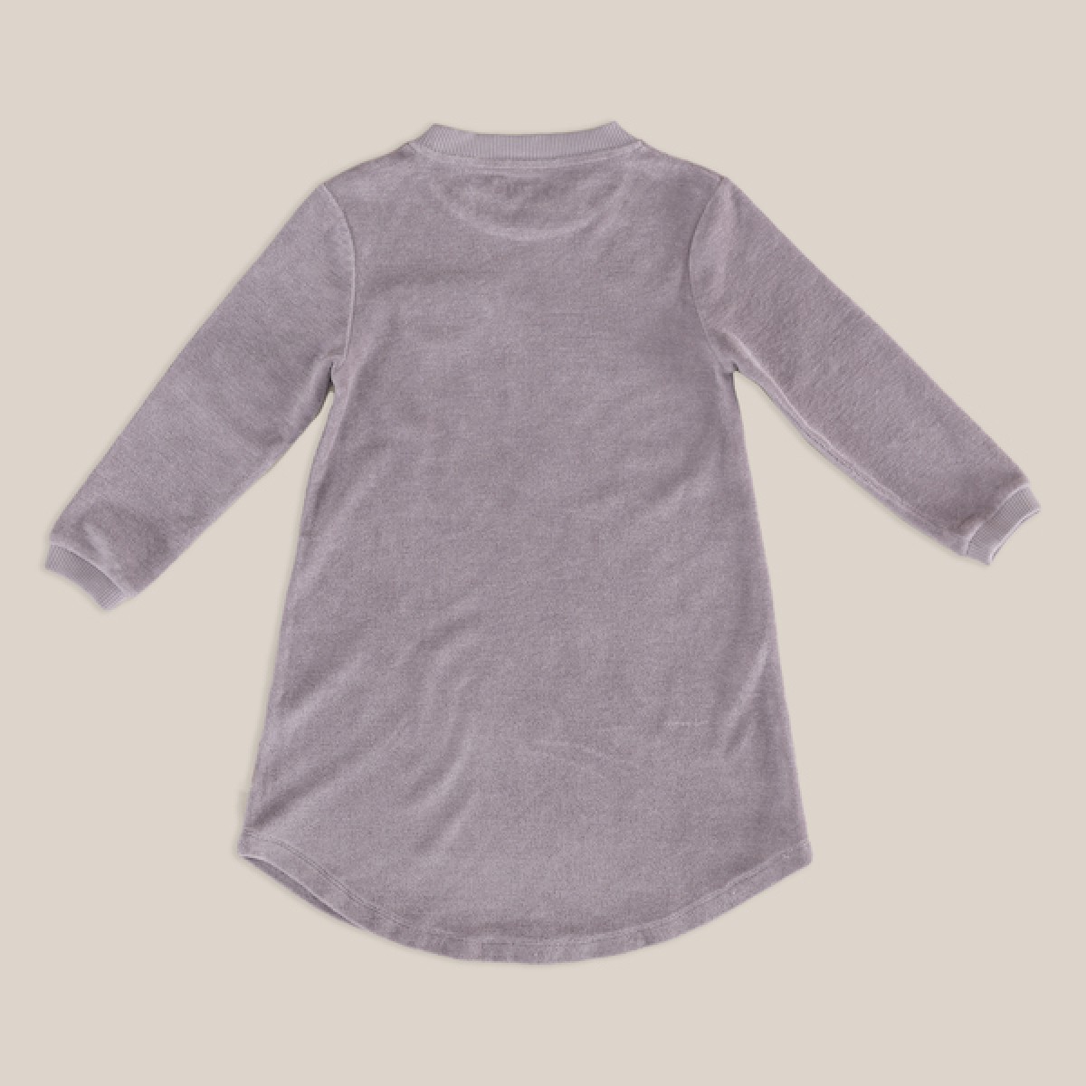 studio bumbuli - Terry Halfmoon Dress Violet Gey