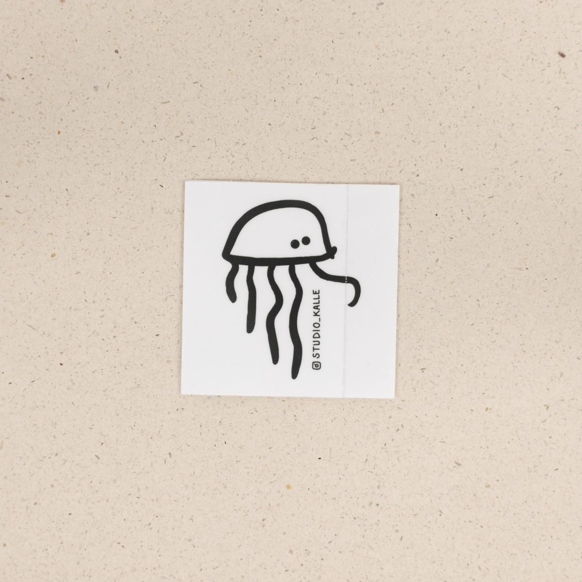 Aufkleber Langarm-Qualle