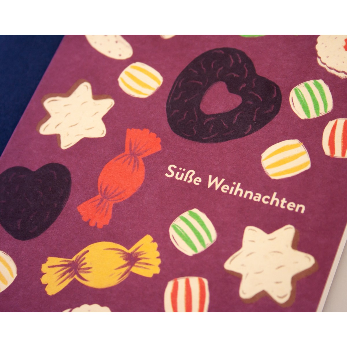 4er Set Weihnachtskarten »Süße/Knackige Weihnachten« // Papaya paper products