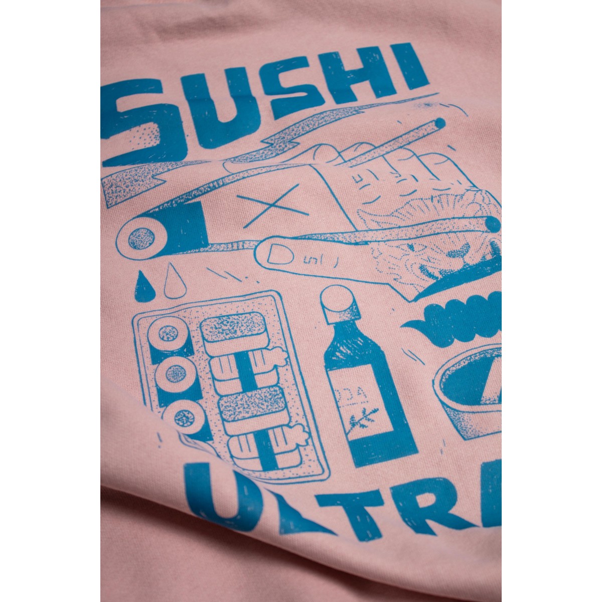 Martin Krusche - Sweater rosé »Sushi Ultras«