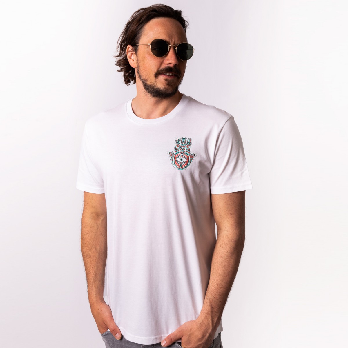HYRES unisex T-Shirt Hamsa