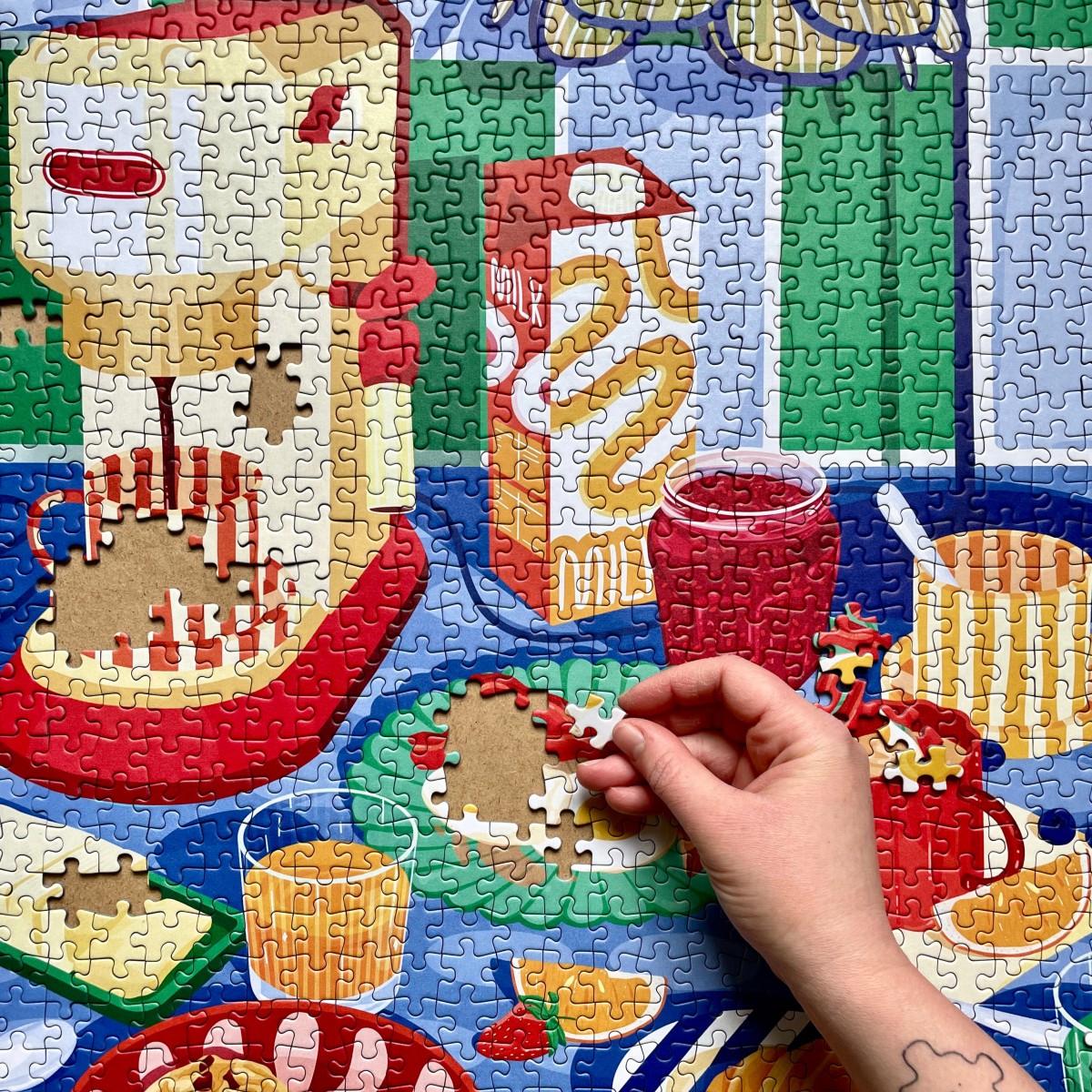 Das Puzzle Kollektiv - Puzzle "Breakfast" 1000 Teile