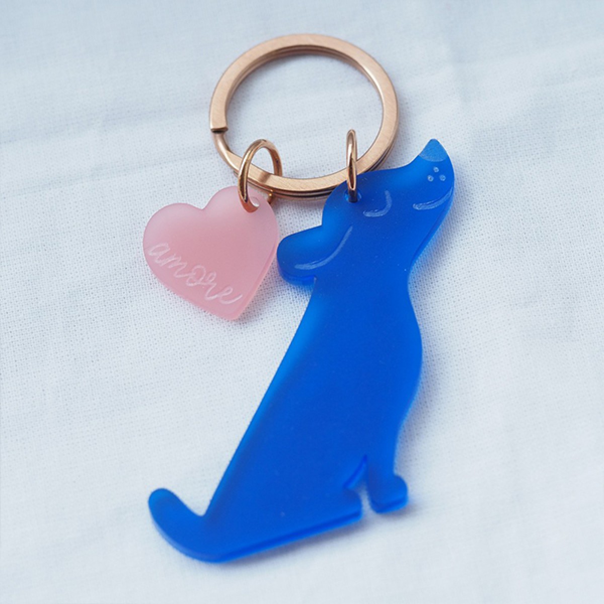 Schlüsselanhänger AMORE / Accessoire / Acryl / Schmuck / TANTE TIA x MyGreta