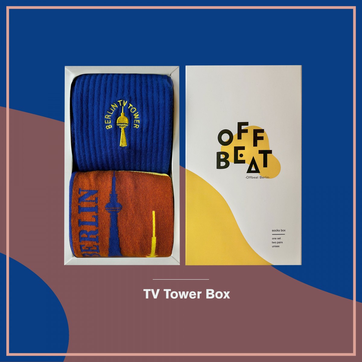 TV Tower Box, Berlin Geschenk-Box von Offbeat