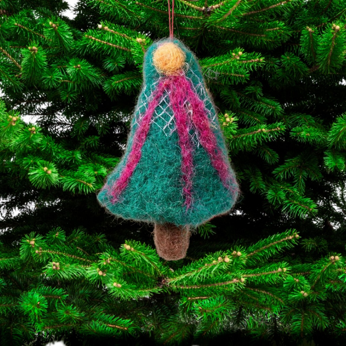 Weihnachtsbaum-Weihnachtsdeko- aus Filz