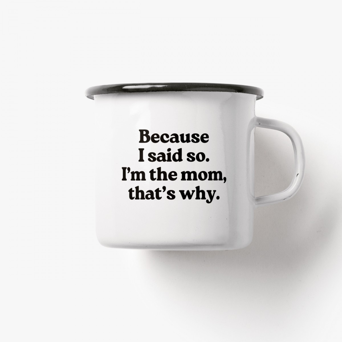 typealive / Emaillebecher Tasse / I'm The Mom
