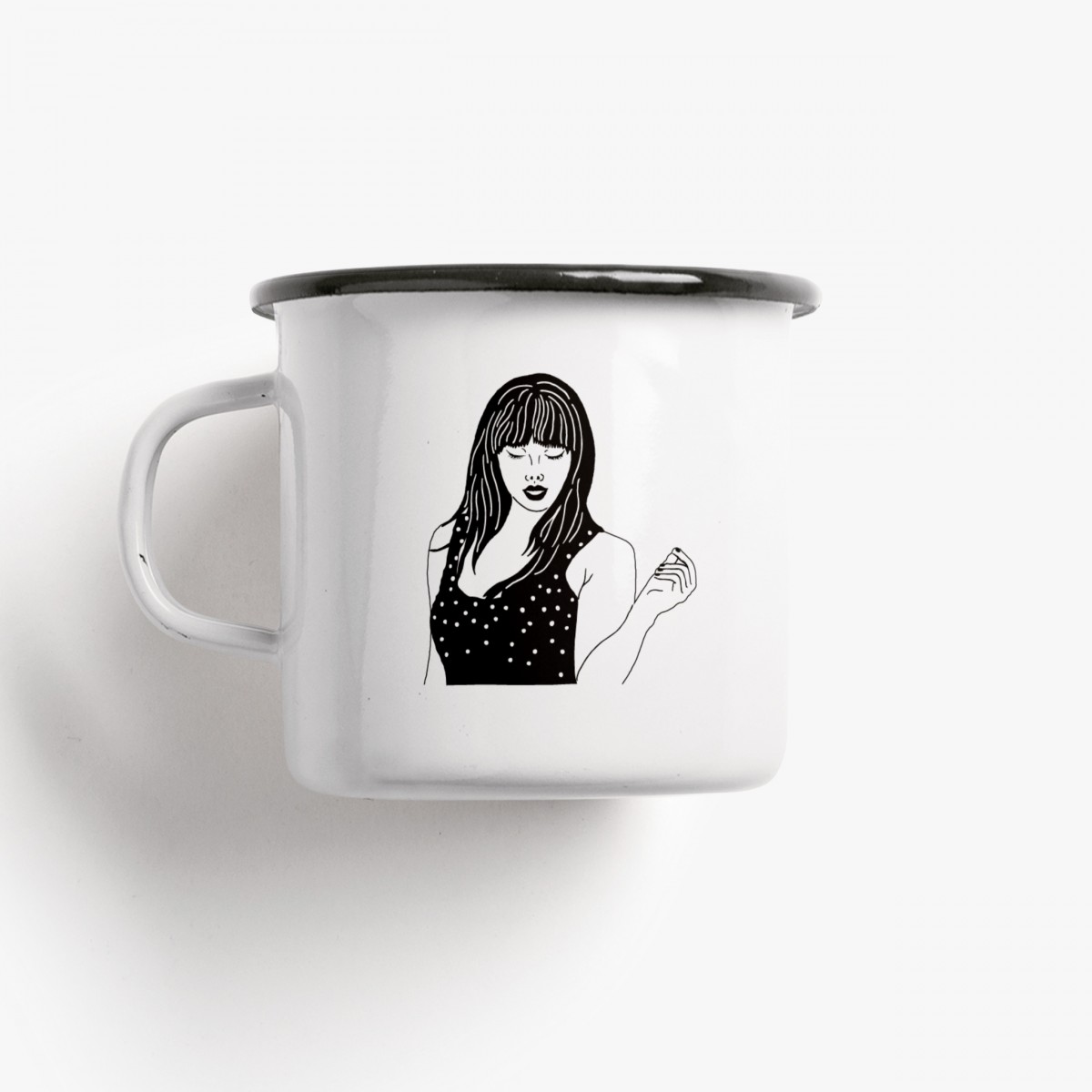 typealive / Emaillebecher Tasse / Look