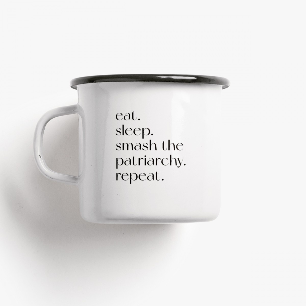 typealive / Emaillebecher Tasse / Smash