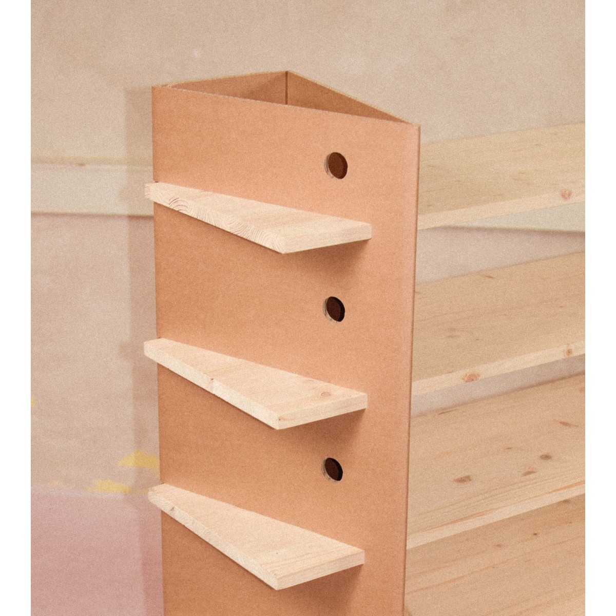 9er – Set 2 – Regal aus Pappe & Fichte von Pappe.Fichte.Fertig.