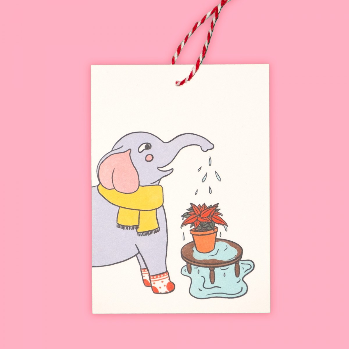 The Naughty District - »Geschenkanhänger mit Dinos und Tieren für Weihnachtsgeschenke«