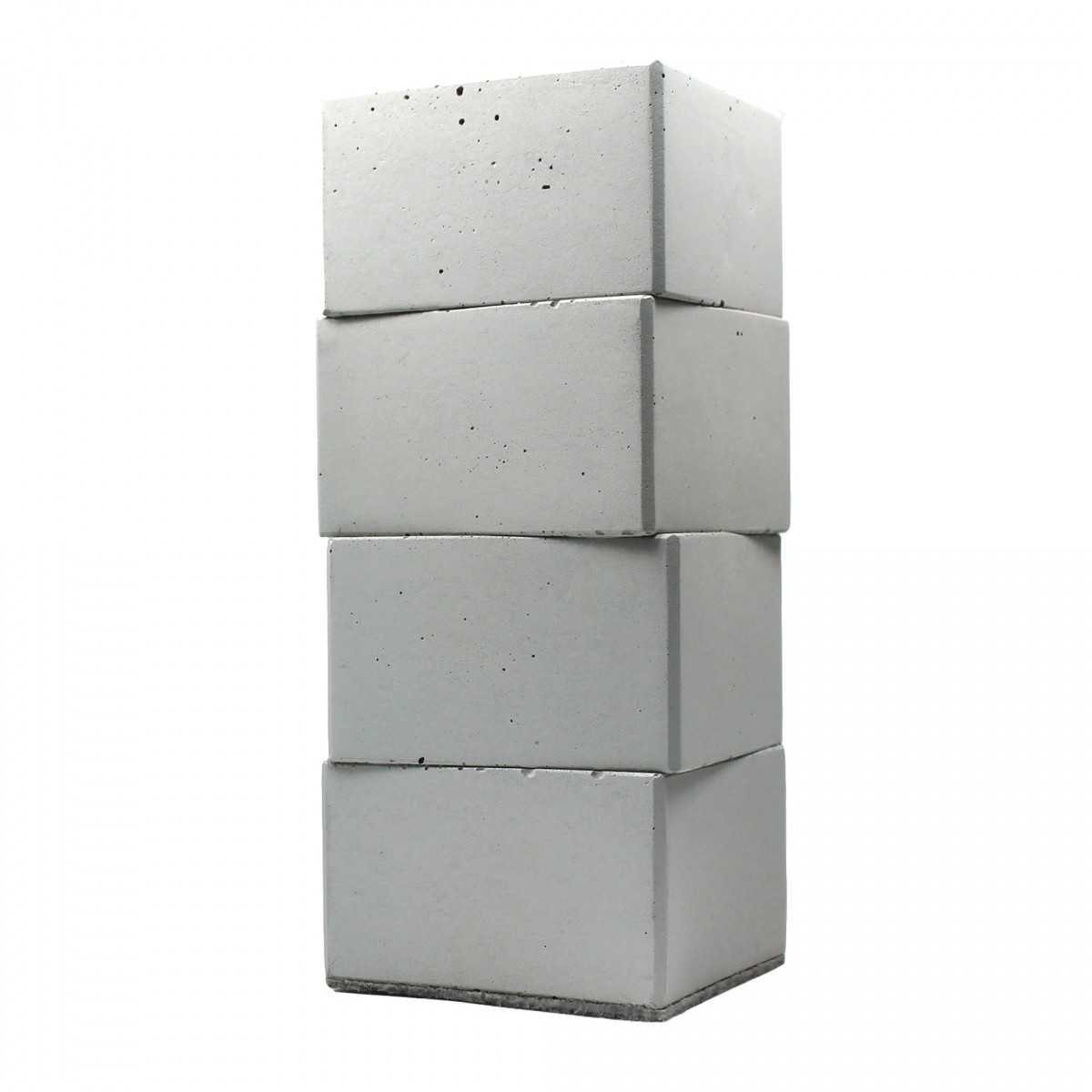 betonIDEE | Beton-Vase gestapelt 