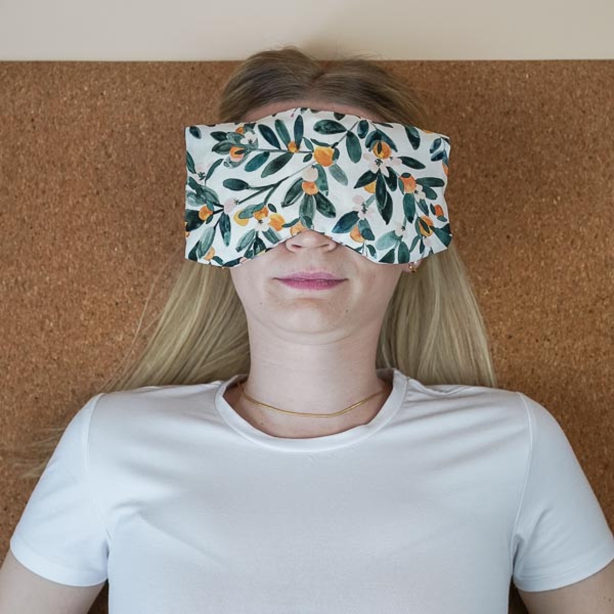 Yoga Augenkissen „Sandorn" mit Bio Dinkel – für Meditation, Tiefenentspannung & Yoga, weicher Baumwollbezug - Tochter von Walter