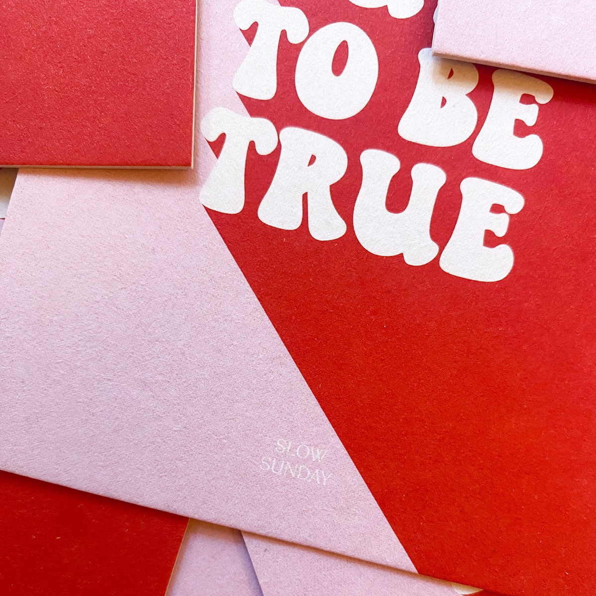 Too Cute To Be True | Grußkarte, Postkarte | Slow Sunday Studio