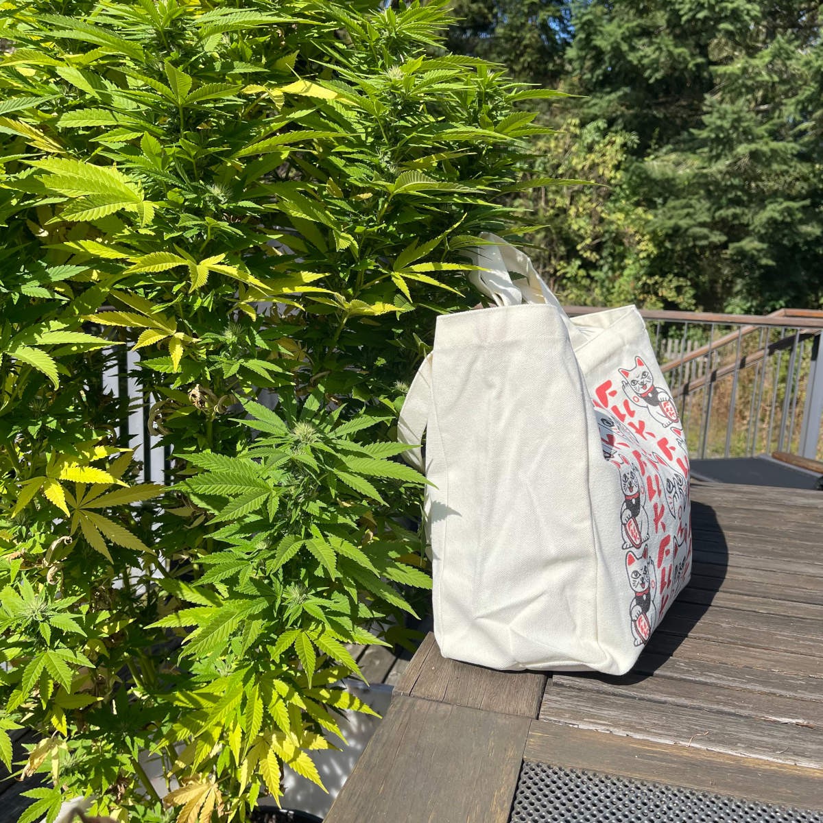 Tote Bag - Catch me Aho | Baumwolltasche mit Magnetverschluss & Innentasche | Sukeban Bosozoku Design | Lässiger Streetwear Look