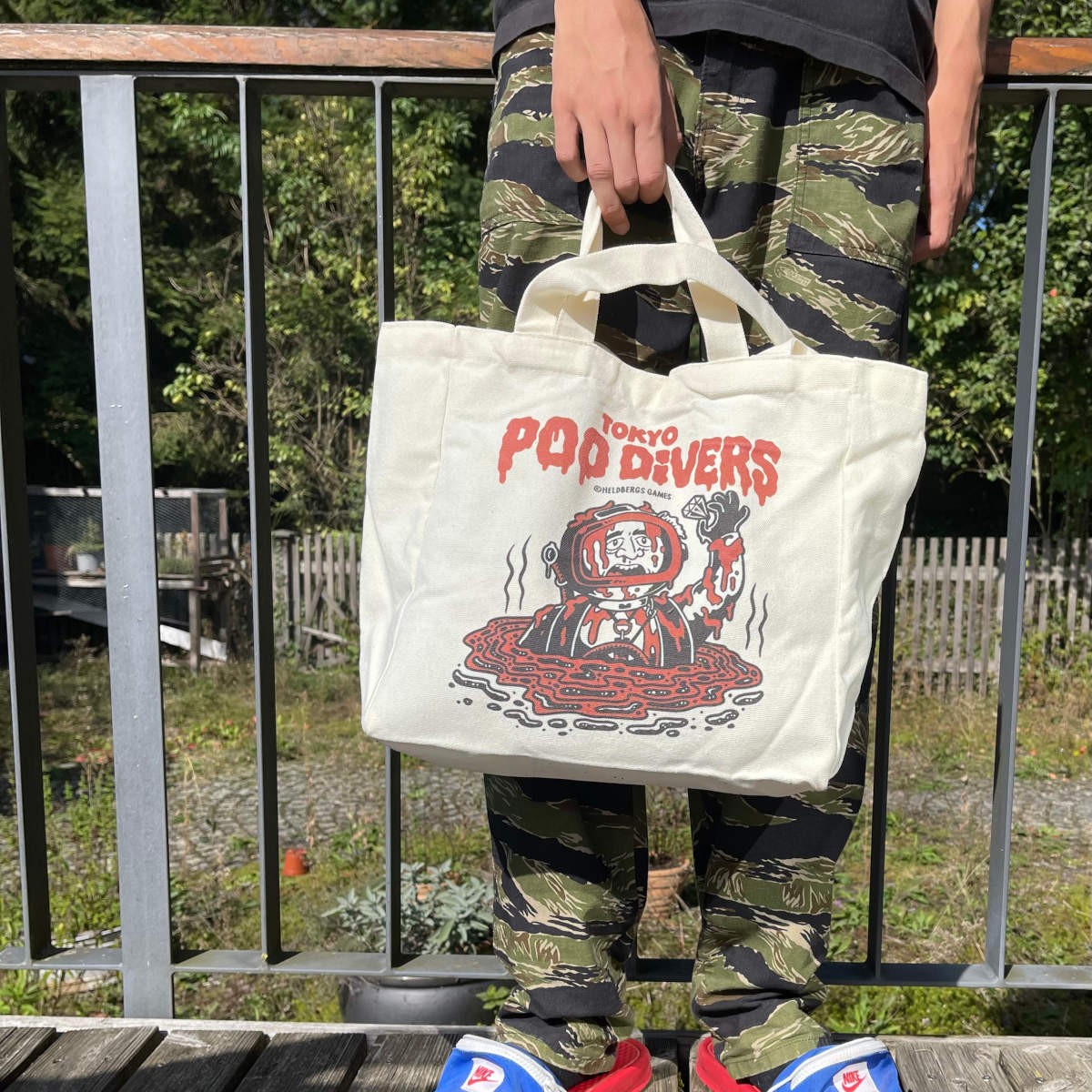 Tote Bag Tokyo Poo Divers | Heldbergs Games