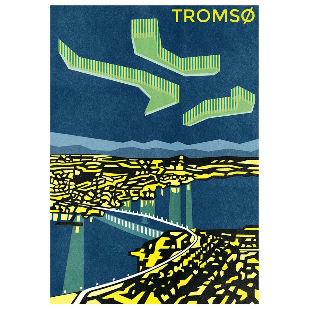 Haus der Riso - Tromsø - A3 Risograph-Druck