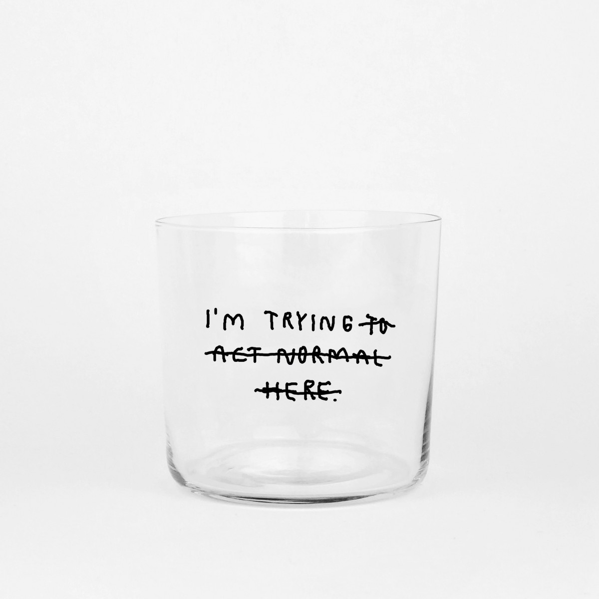 I'M TRYING Glas – yahya studio, johanna schwarzer