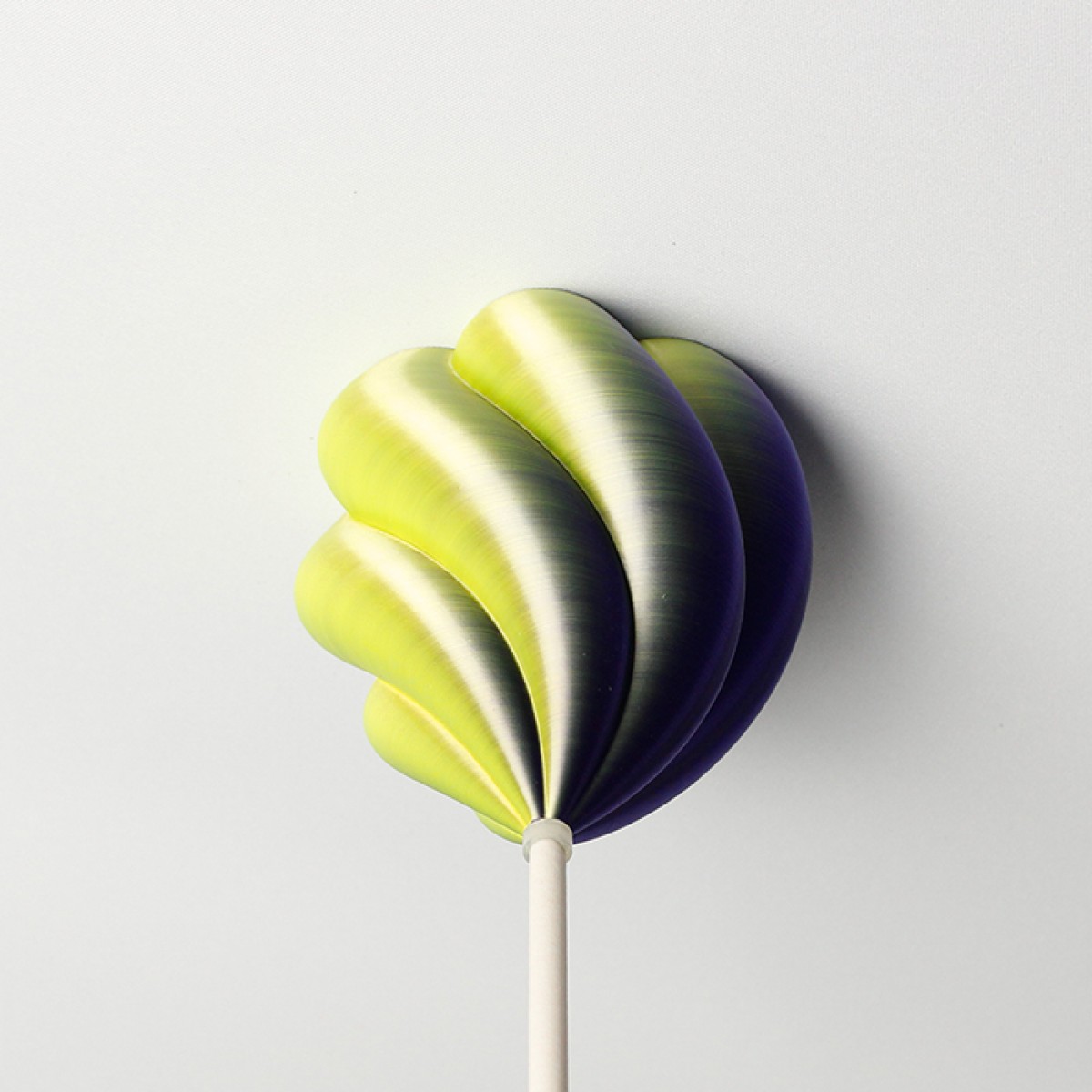 canopie® - Lampenbaldachin – Tulpe Twist Duo Grün-Lila