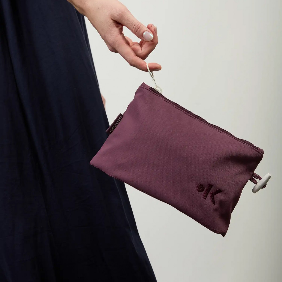 Tuula Pouch I Kosmetiktasche I kaala I plum