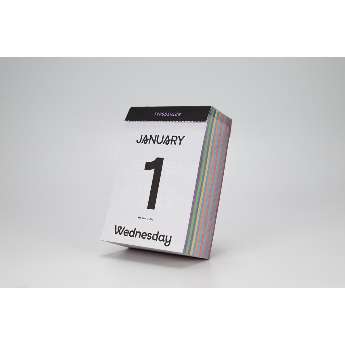 Typodarium 2025 (Abreißkalender mit 365 frischen Fonts)