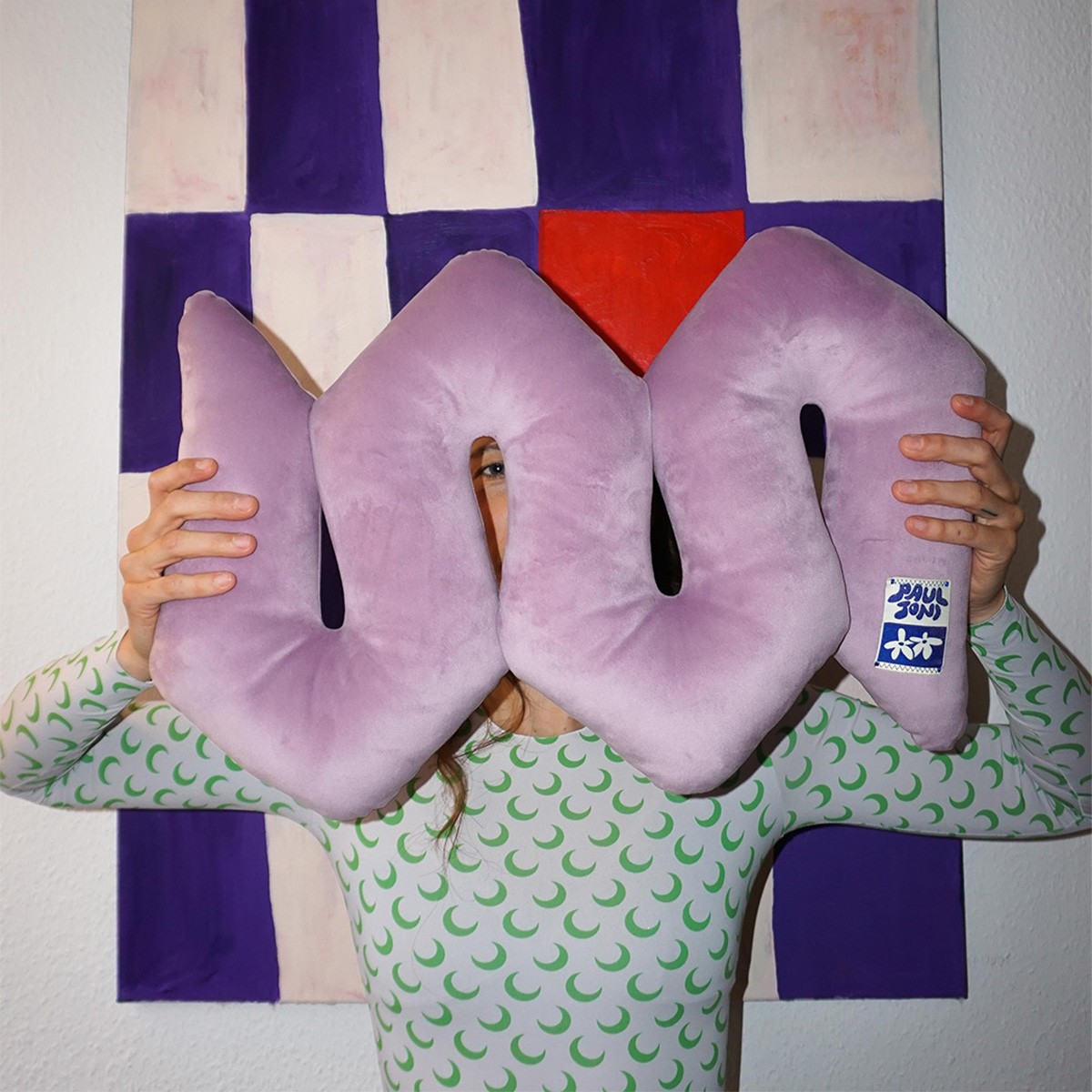 COOL S flieder – Paul & Toni Dekokissen
