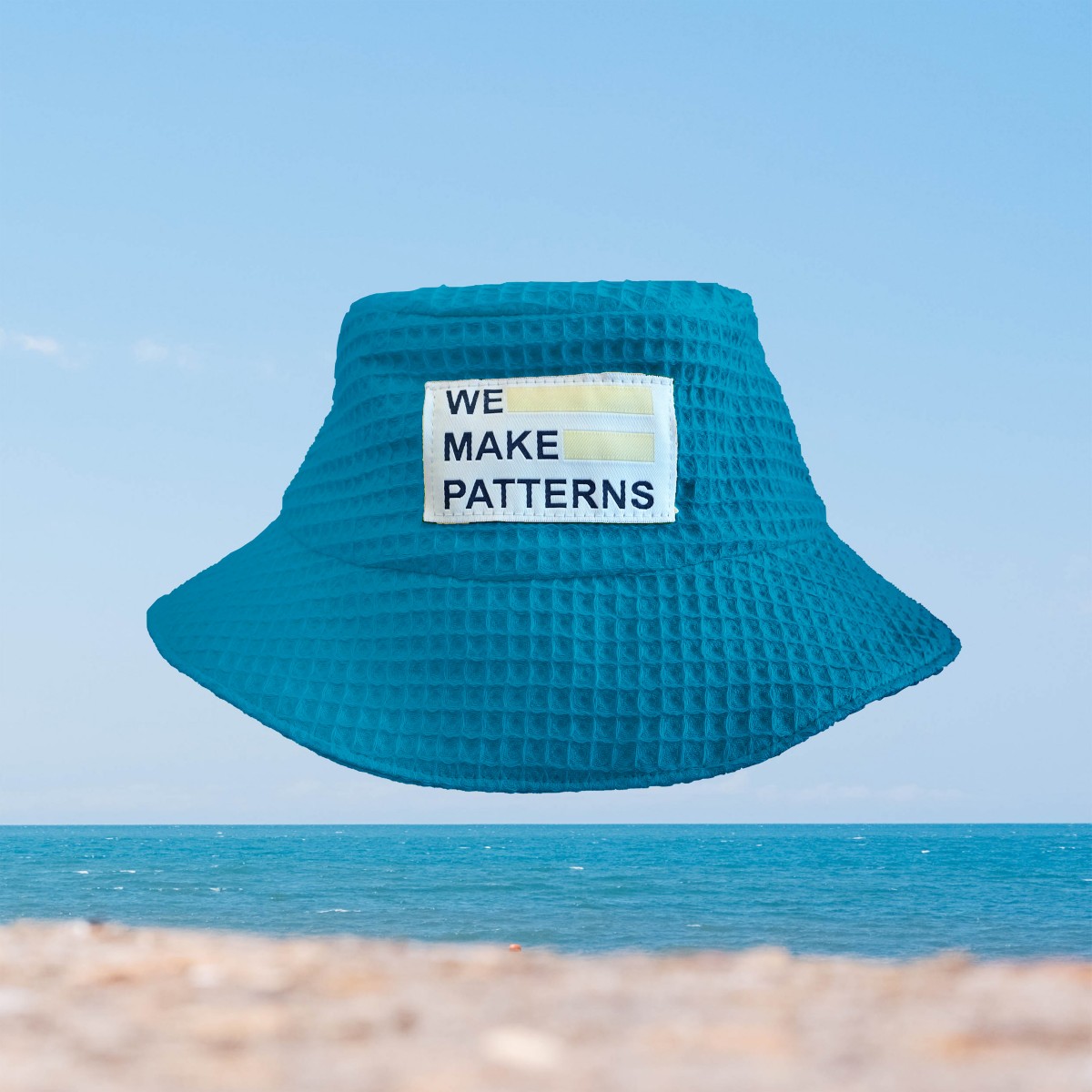 We Make Patterns - Bucket Hat Aqua