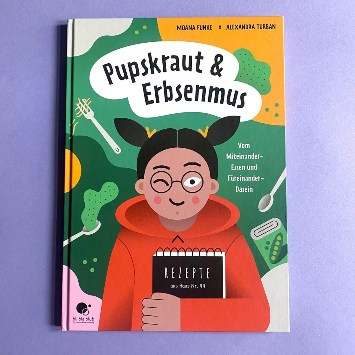 bli bla blub Verlag Kinderbuch Pupskraut & Erbsenmus mit vielen tollen Extras