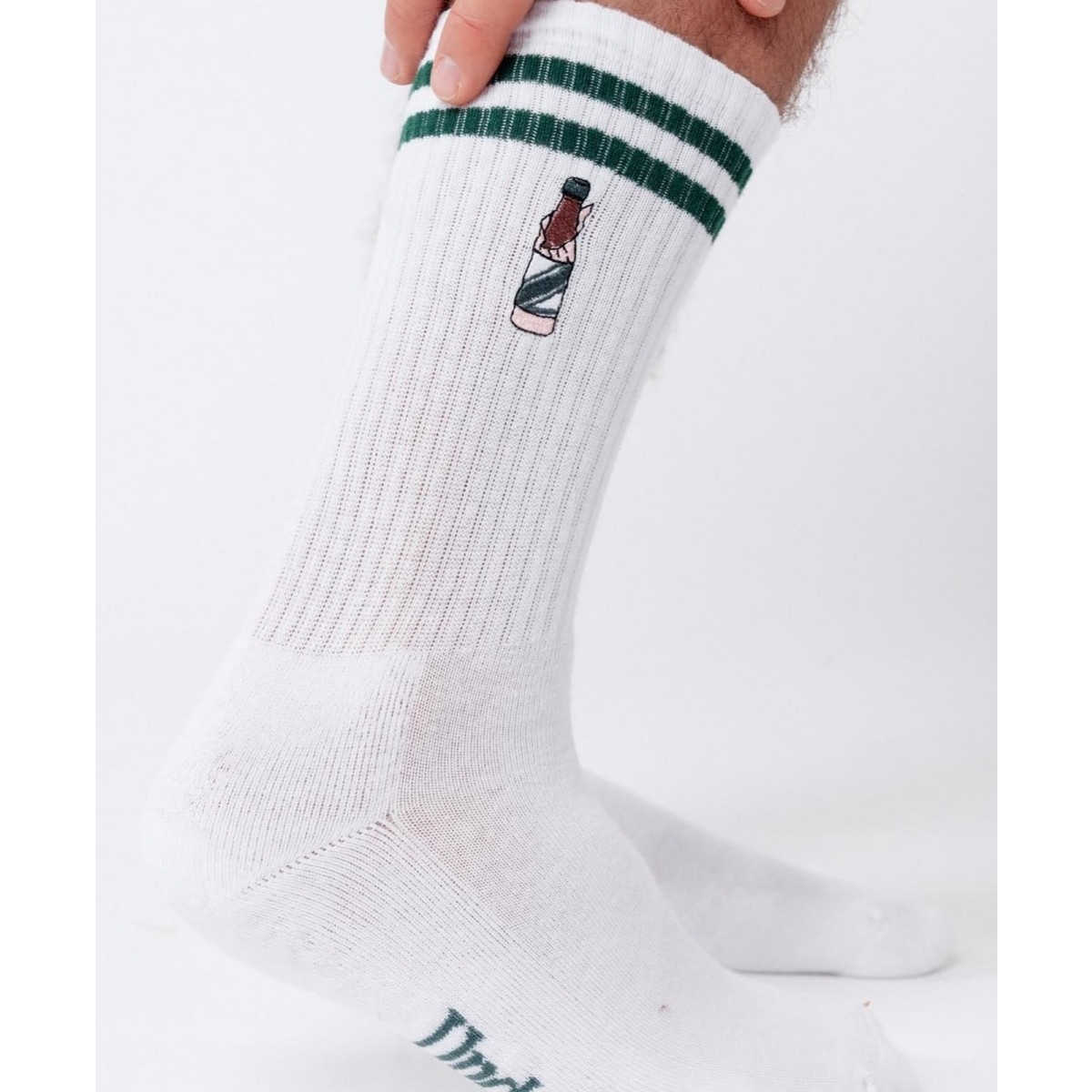 Underberg | Bestickte Bio Baumwoll Socken | Fashion Drinks