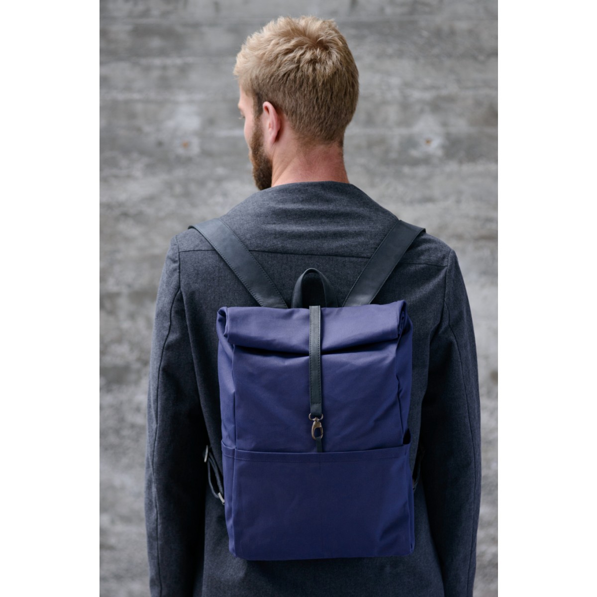 VANOOK Backpack Navy / Charcoal