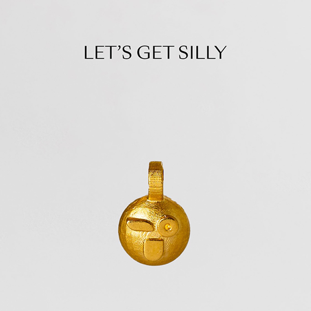 related by objects - vibe necklace - let’s get silly - 925 Sterlingsilber - goldplattiert 